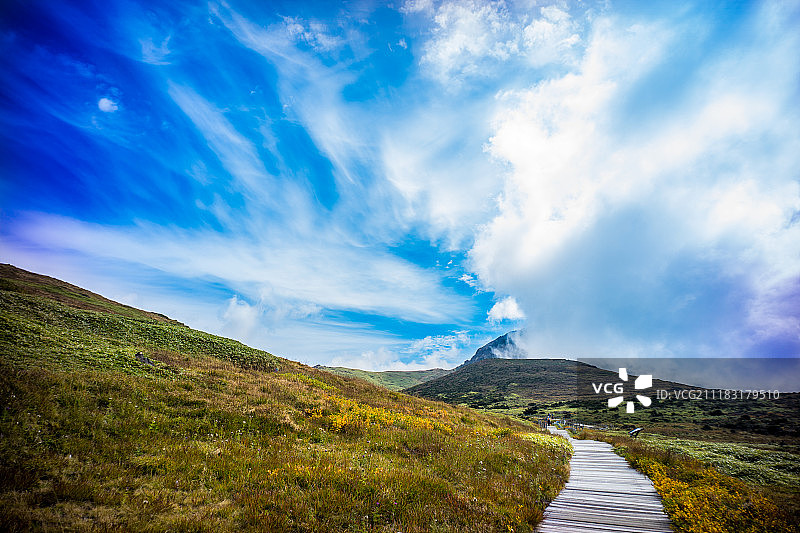 韩国济州岛的Mthalla图片素材