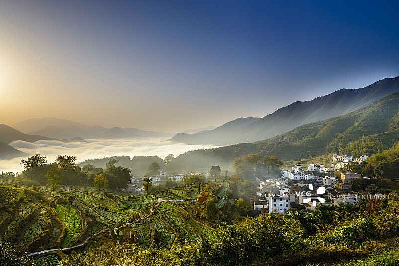 江西婺源风光图片素材