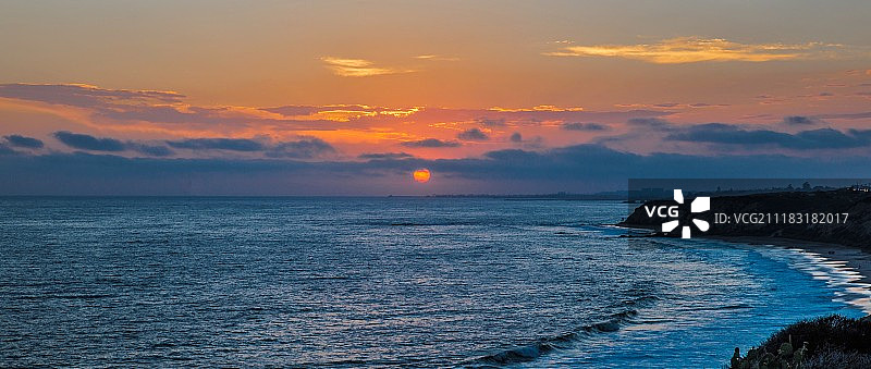 PCH日落图片素材