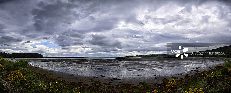 苏格兰的潮汐图片素材