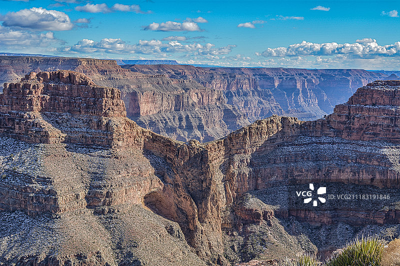 岩层和峡谷景观图片素材