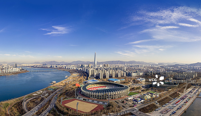 首尔奥林匹克体育场图片素材