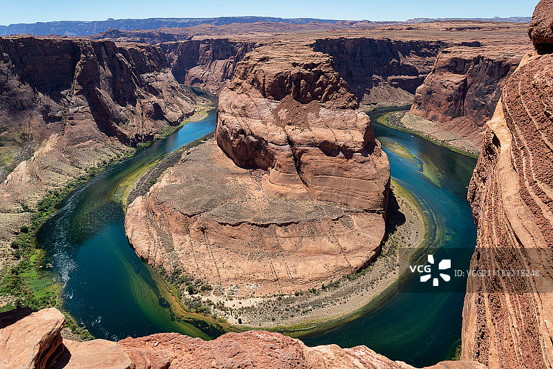 马蹄湾图片素材