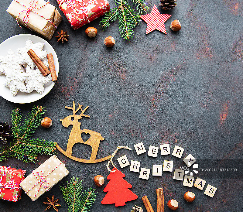 圣诞节假日背景图片素材