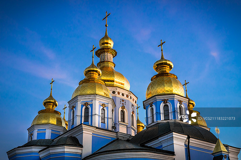 圣米迦勒金顶大教堂（乌克兰基辅）图片素材