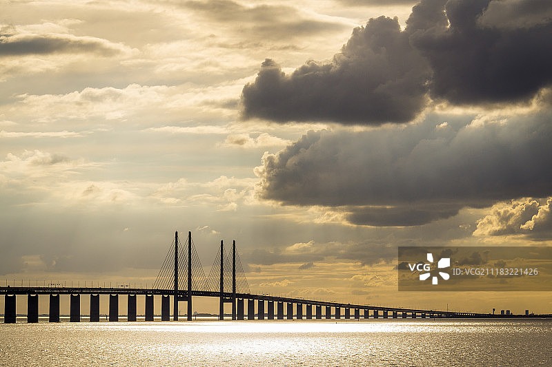 厄勒海峡大桥图片素材