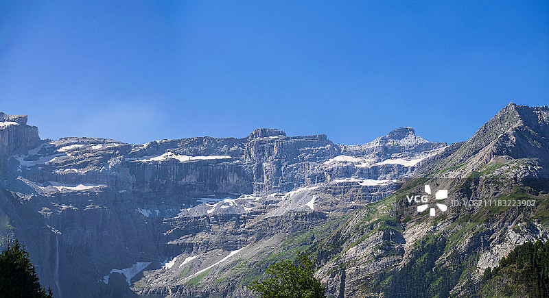 加瓦尔尼冰斗图片素材