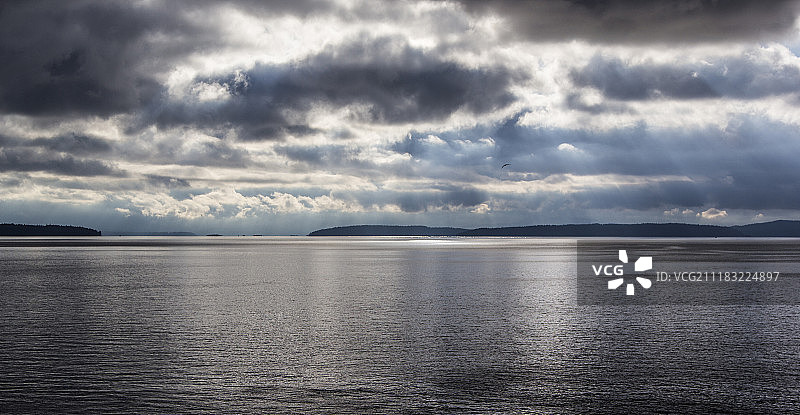 海湾光芒图片素材