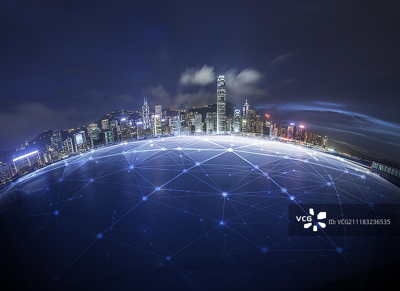 网络城市概念图片素材