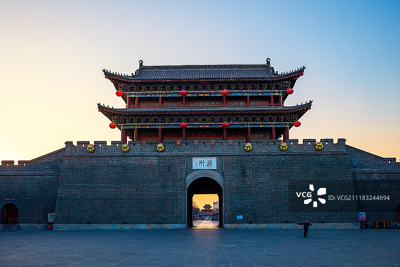 河北唐山滦州古城图片素材