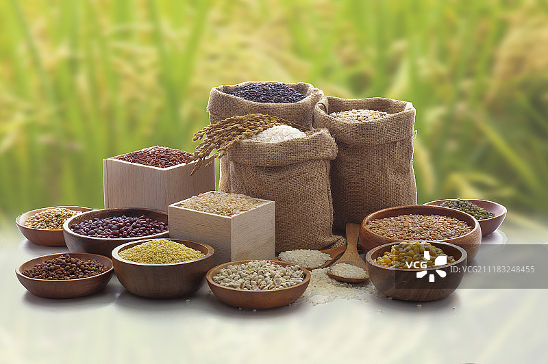 丰富的五谷杂粮图片素材