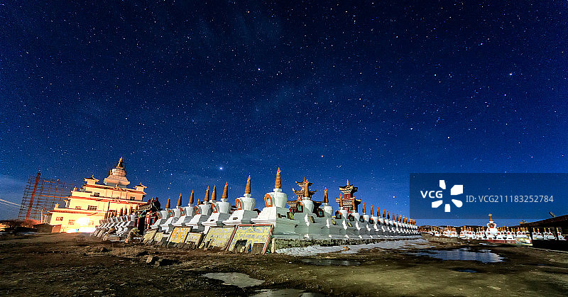 瓦切塔林的星空图片素材