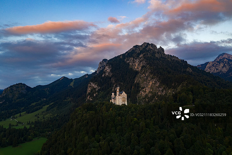 德国新天鹅堡图片素材