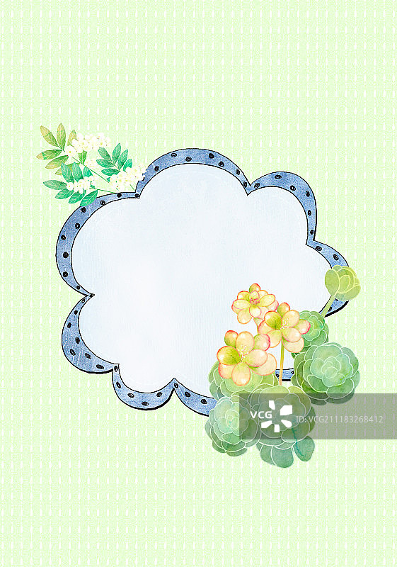 自然边框图片素材