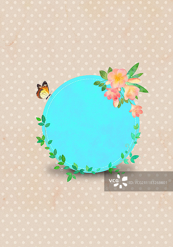 自然边框图片素材