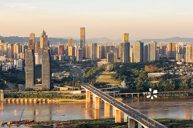 重庆长江大桥图片素材