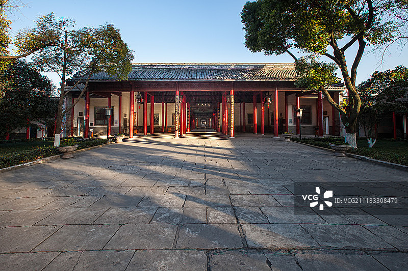 南京总统府风光图片素材