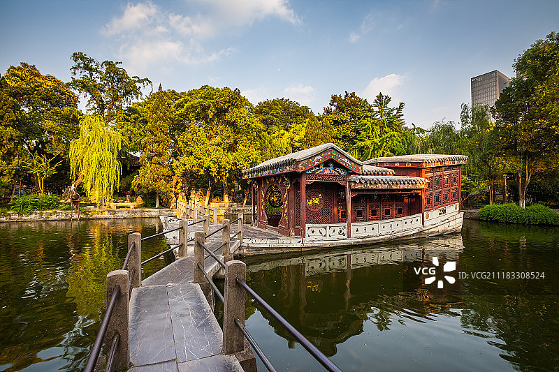 南京总统府风光图片素材