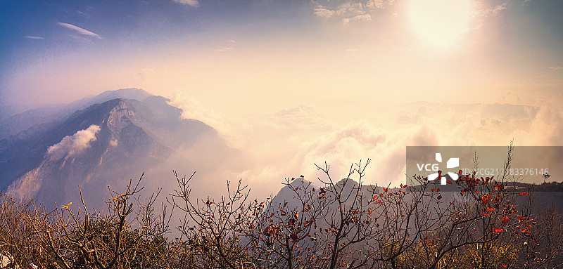 重庆市奉节夔门之巅图片素材