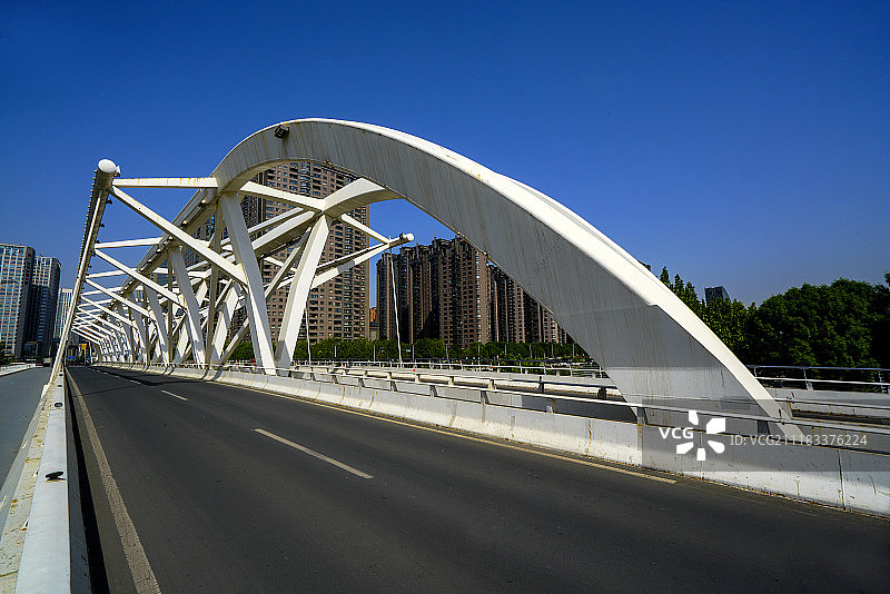 海河-进步桥图片素材