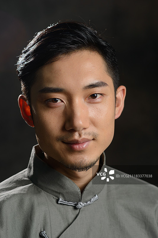 复古青年男人图片素材