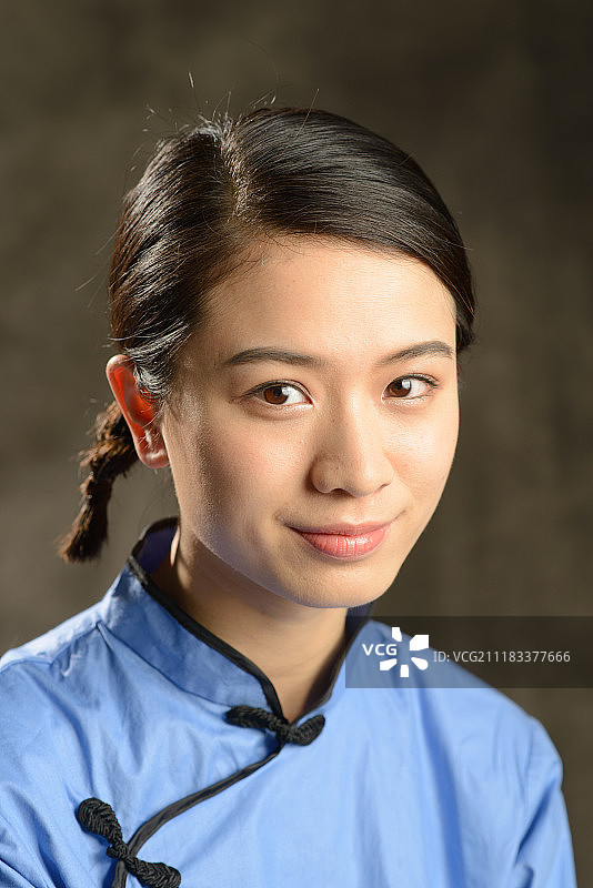 古典式女学生图片素材