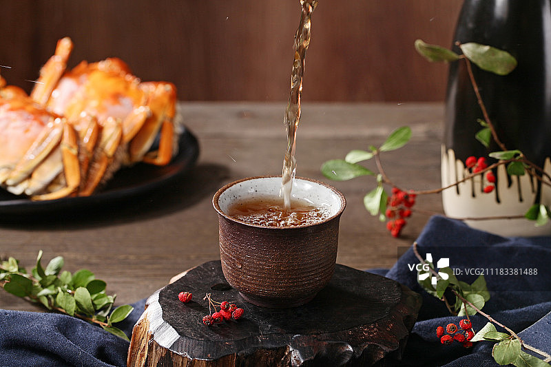 杯中酒图片素材