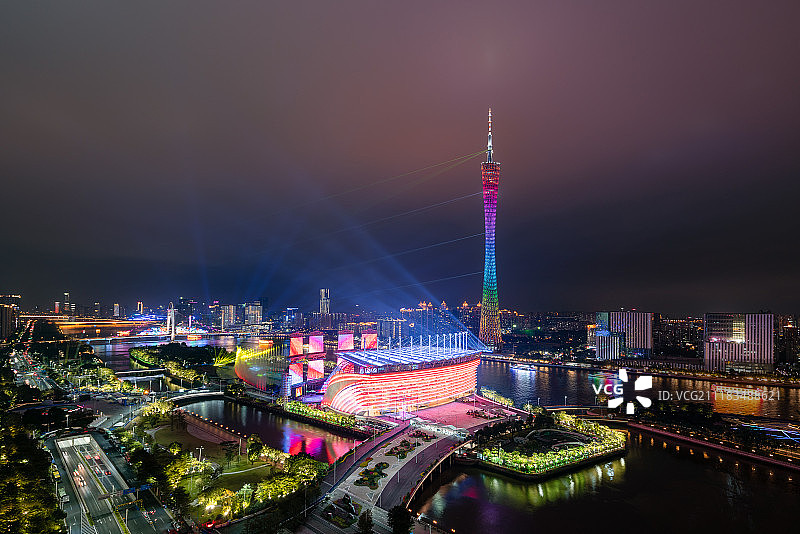 广州国际灯光节图片素材