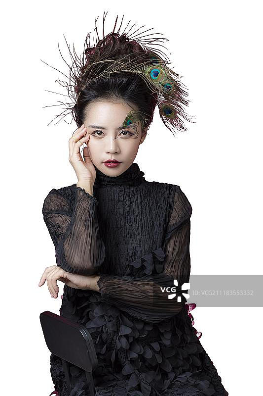 美丽的东方女性图片素材