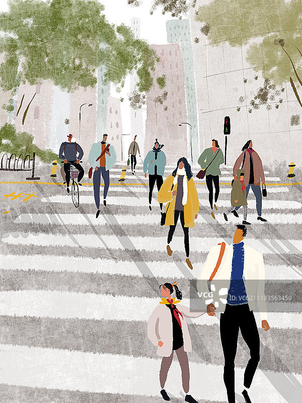 阴天的早晨图片素材