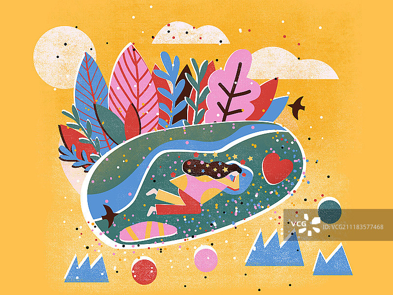 24节气惊蛰横版无字图片素材