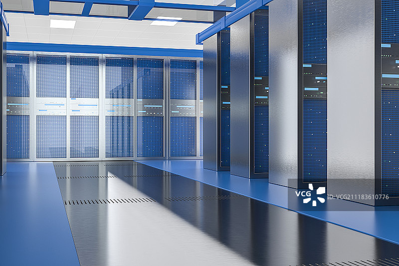 电脑服务器机房图片素材