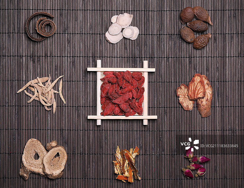 中药和医书图片素材