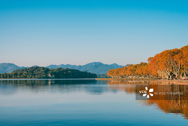 杭州西湖风光图片素材