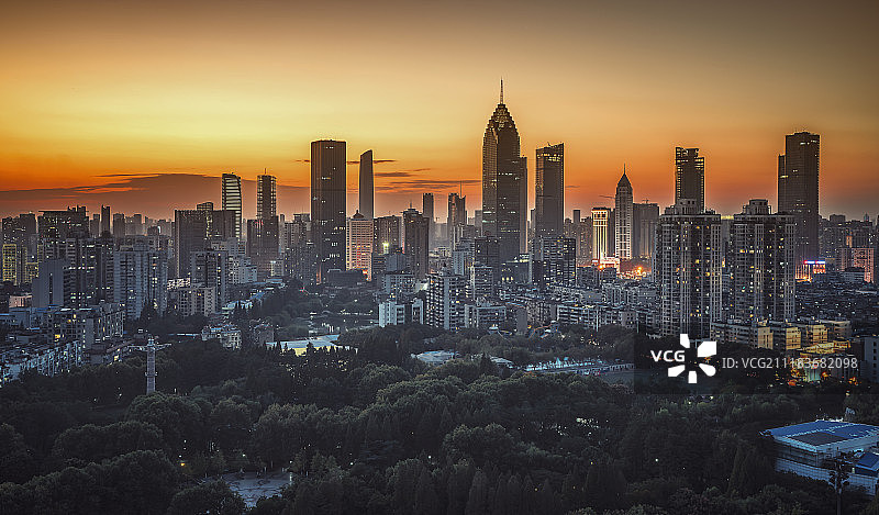 武汉高楼图片素材