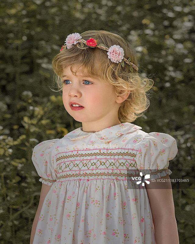 女孩的画像图片素材