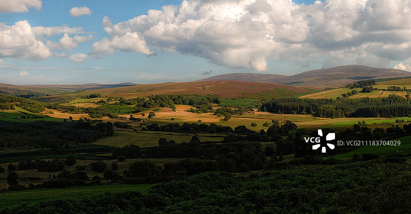 山间广阔地带图片素材