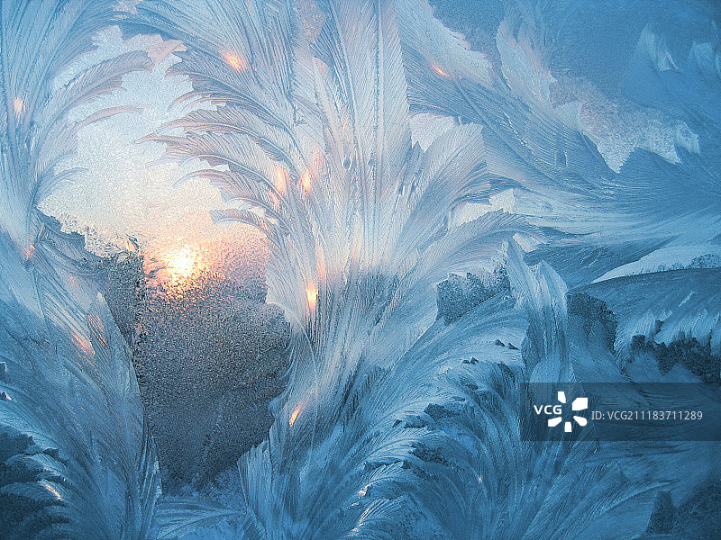 冰面纹理与阳光图片素材