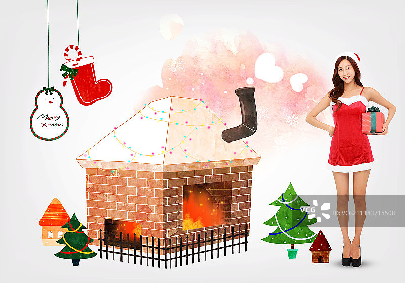 圣诞节的照片图片素材