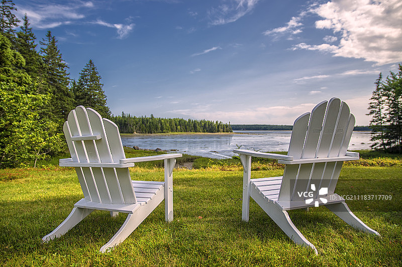 赫里克湾阿迪朗达克图片素材