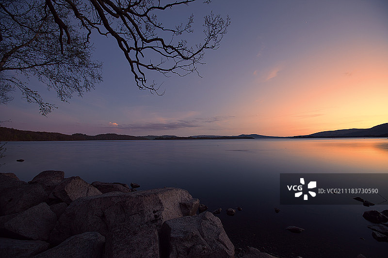 洛蒙德湖图片素材