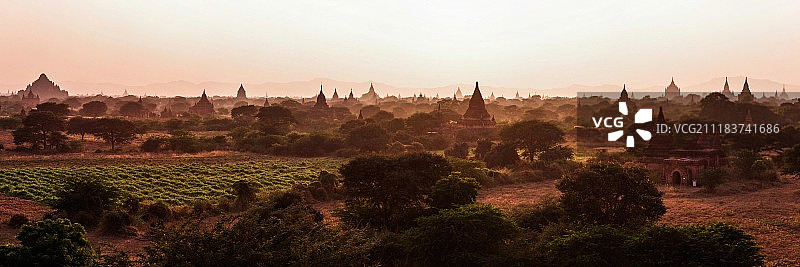 缝合全景图图片素材