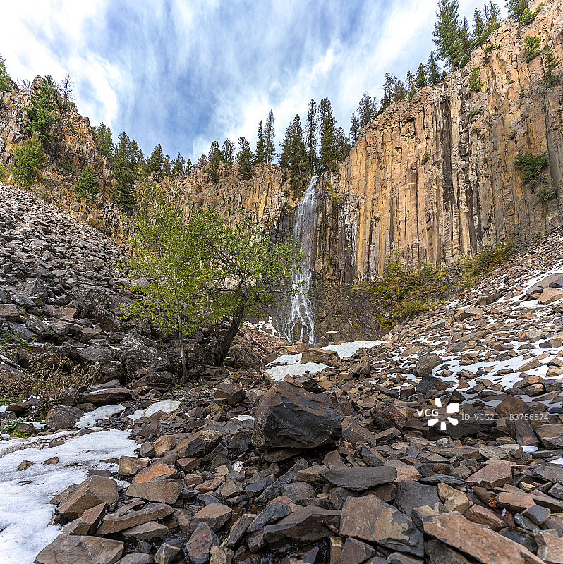 帕利塞德瀑布图片素材