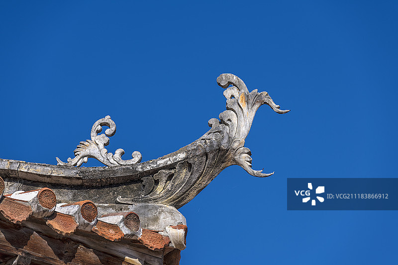 中国福建省泉州市晋江五店市传统街区图片素材