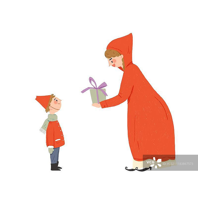 送孩子礼物图片素材