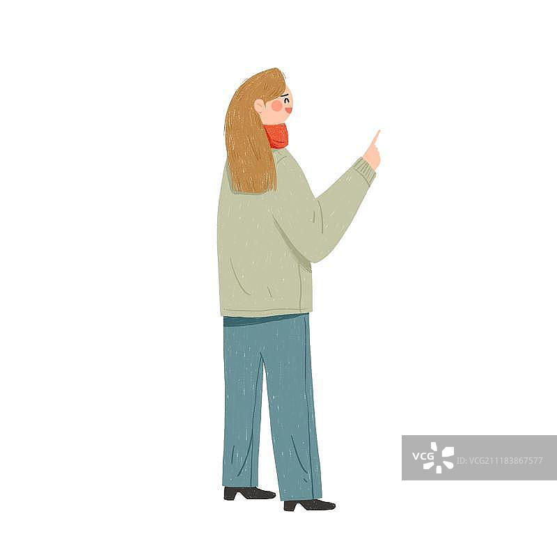 笑着说话的女生图片素材