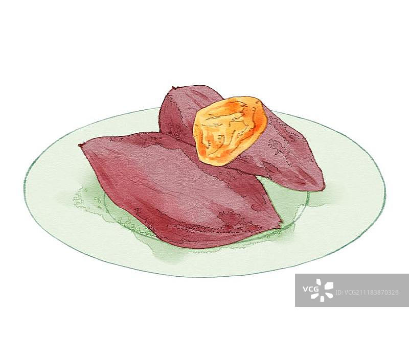 烤红薯图片素材