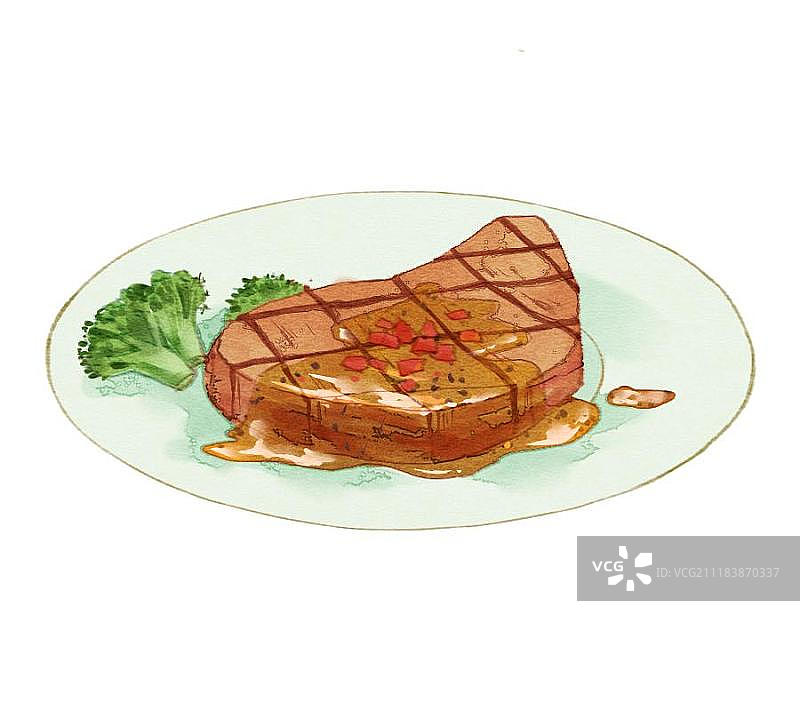 写实牛排图片素材