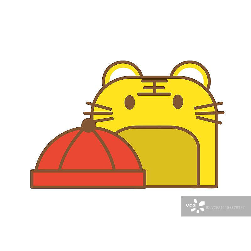 虎头帽子图片素材