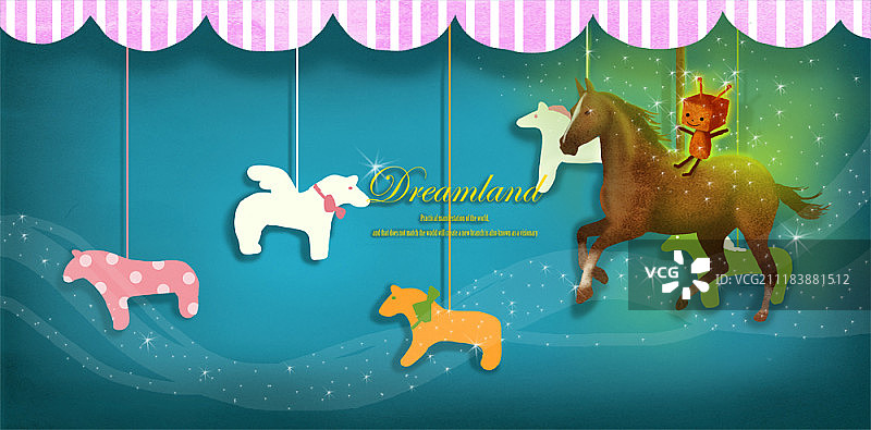 神话题材概念插画图片素材